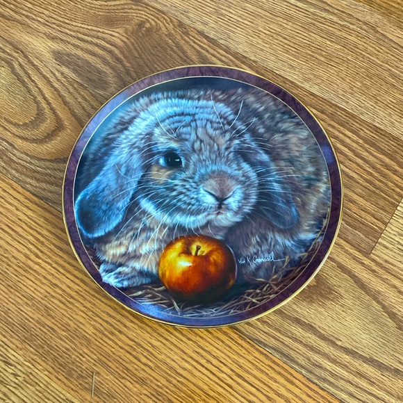 The Bradford Exchange Other - Vintage Limited Edition “Apple Dumpling” Bradford Exchange 1997 Porcelain Plate